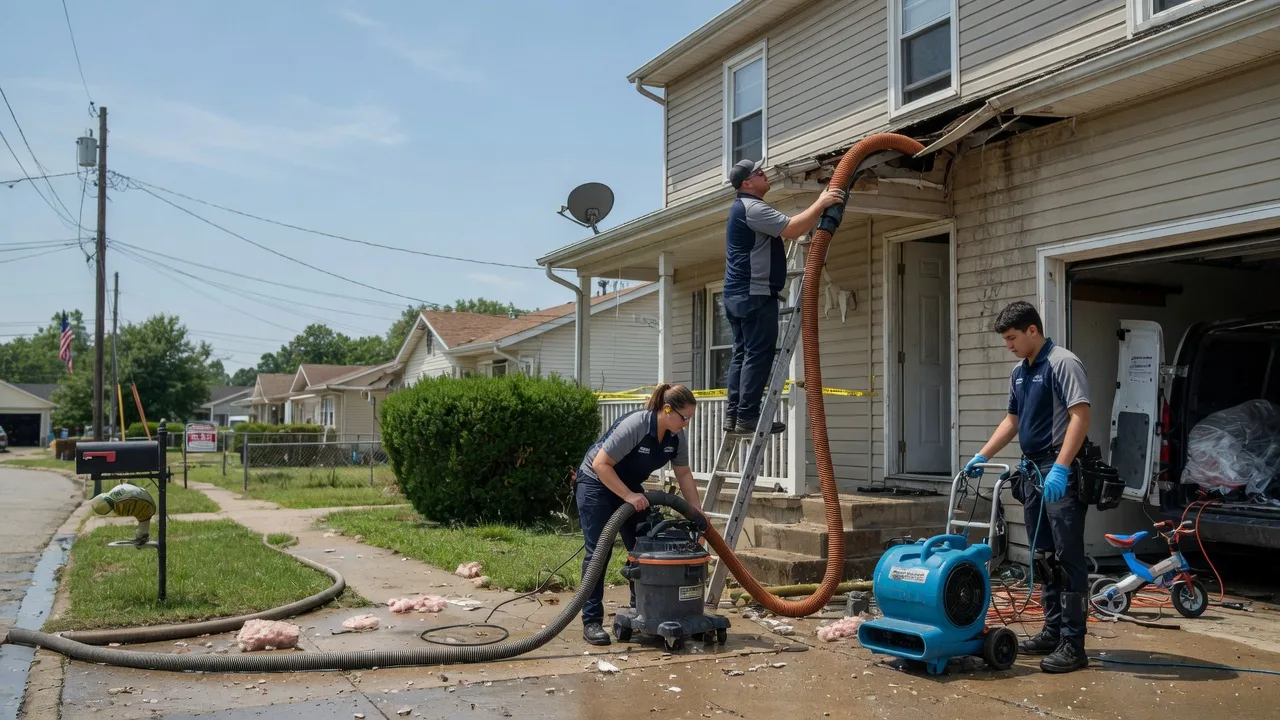 Water Damage Restoration in Kansas near me